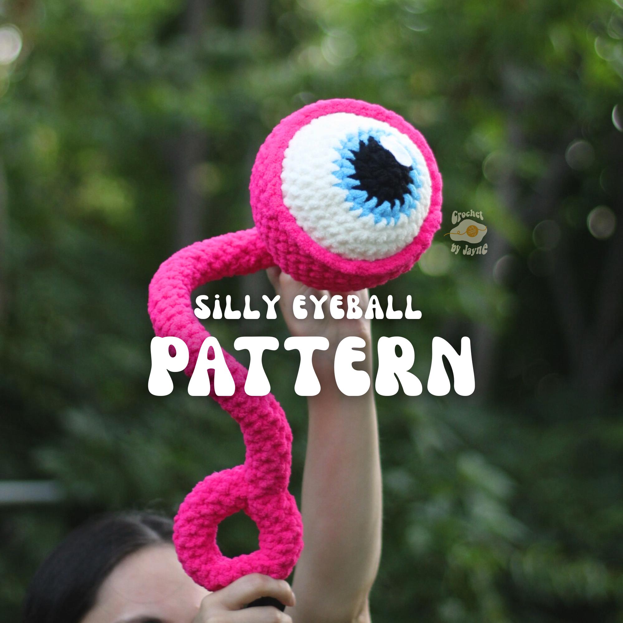 40 Eye Crochet Patterns: Mesmerizing Designs for Every Crochet Enthusiast 39 Crochet Pattern Small Silly Eyeball
