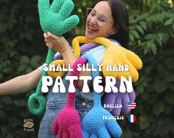 Small Silly Hand crochet PATTERN