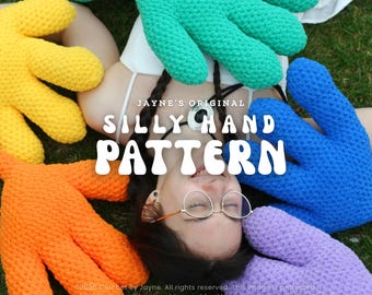 Silly Hand crochet PATTERN