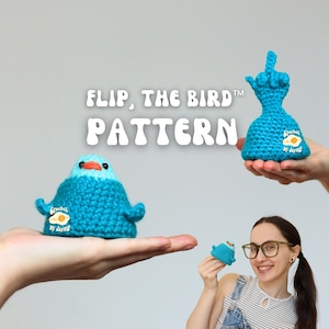 Flip, the bird CROCHET PATTERN
