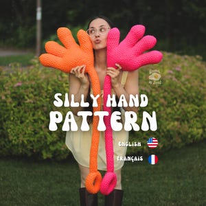 Fånigt handvirkat mönster