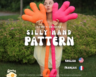 Silly Hand crochet PATTERN