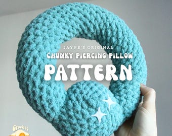 CHUNKY Captive Bead Ring (Piercing Pillow) PATTERN