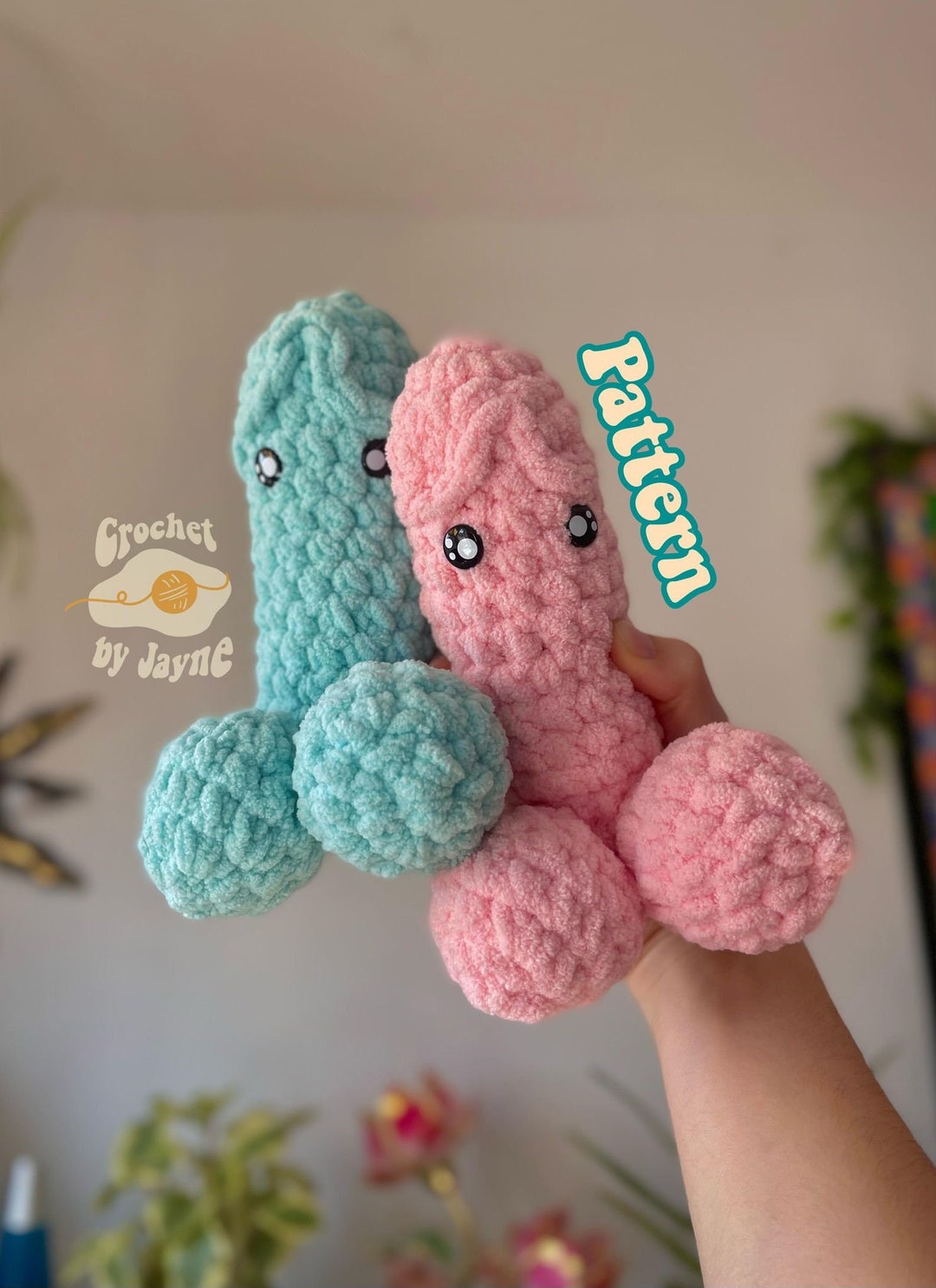 CrochetLil Willy PATTERN Etsy