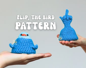 Flip, the bird CROCHET PATTERN