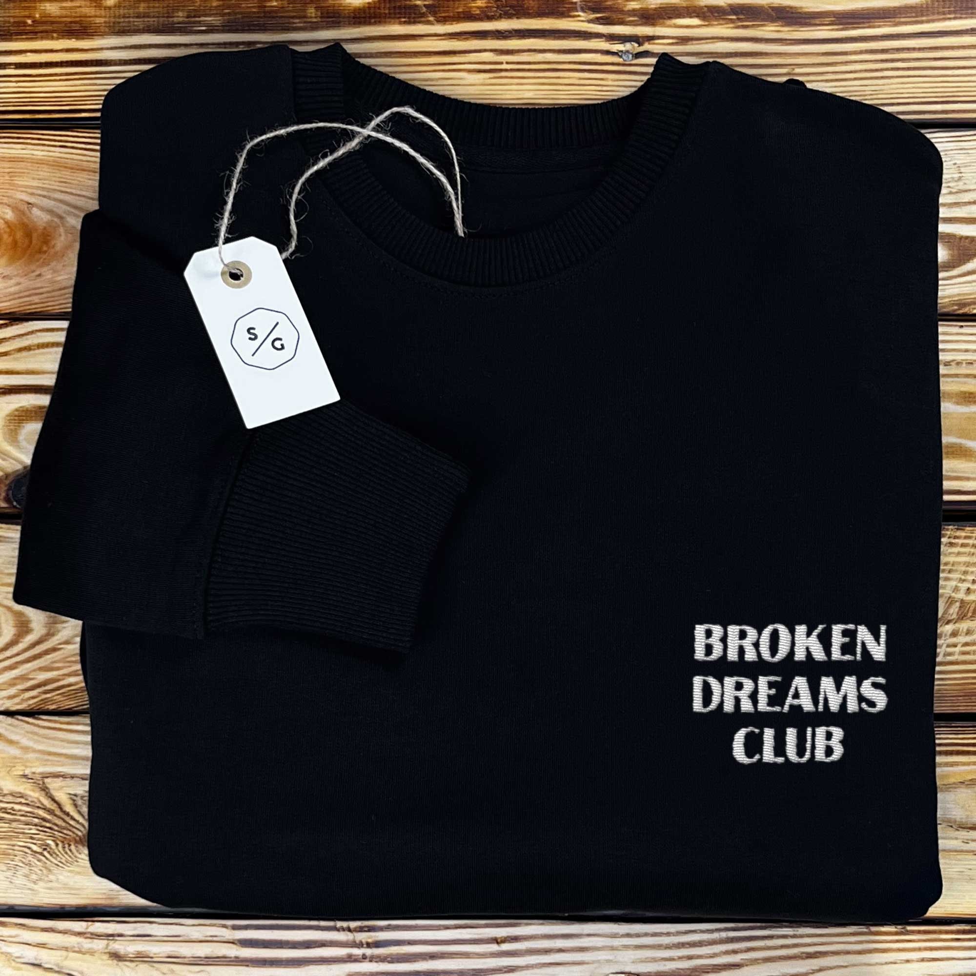 Broken dreams hot sale club hoodie black