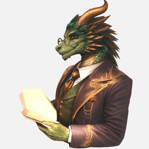Dapper Dragon Bust 3D FILE