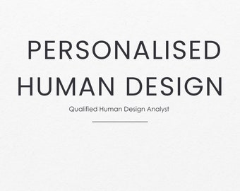 Human Design Personalised Blue Print