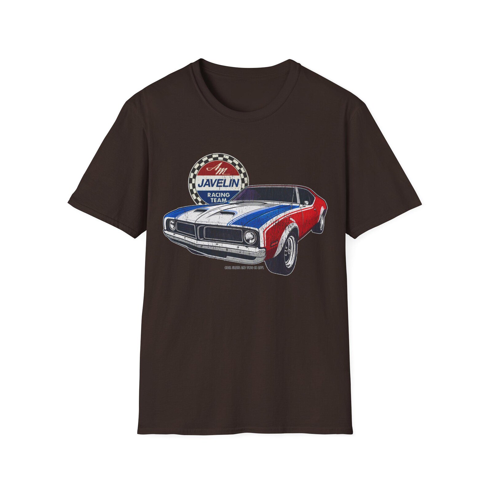1969 RAMBLER JAVELIN COUPE AMC AMI AUSSIE AD TSHIRT