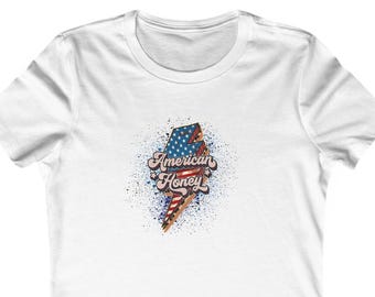 Womens American Honey Shirt Baumwolle 1978 - Coole Shirts und Tops Co