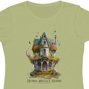 Womens Organic Home Sweet Home 1921 Shirt - -Cool Shirts and Tops Co