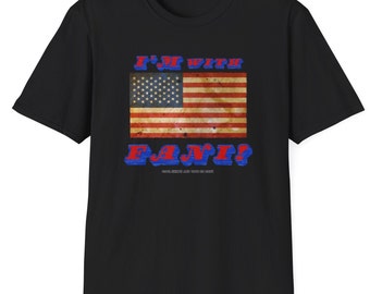 Ich bin bei Fani! Shirt aus Baumwolle - Coole Shirts And Tops Co