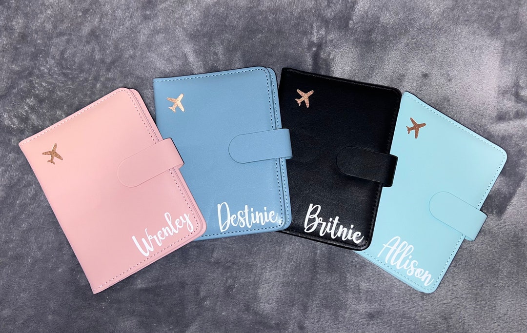 Personalized Passports Wallet Etsy