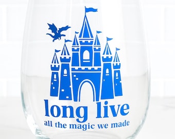 Long Live Magic Wine Glass | Gift for Taylor Fans