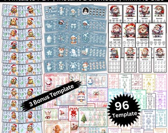 Christmas Savings Challenge Bundle: Printable Holiday Budget Trackers (PDF Download)