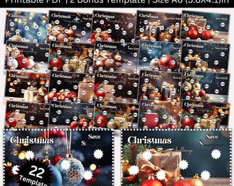 Christmas Savings Challenge: Holiday Budget Tracker (A6 Printable PDF)