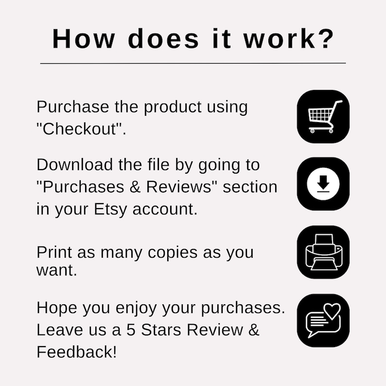 a poster with instructions on how to use it