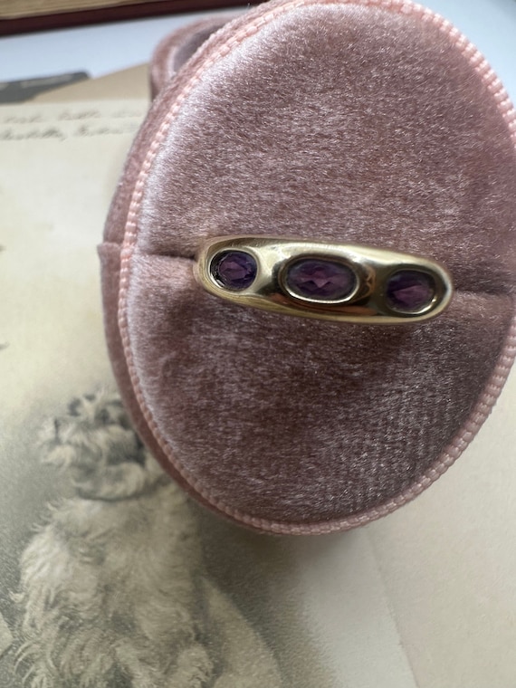 vintage 14k amethyst - Gem