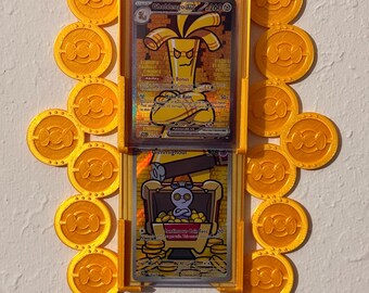 Marco de pared Gimmighoul y Gholdengo