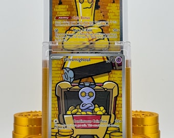 Gimmighoul and Gholdengo Custom Card Stand