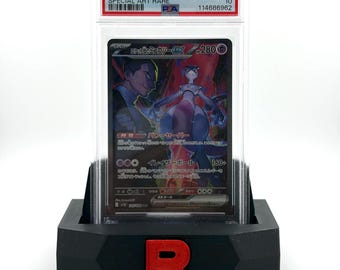 3D printed Team Rocket card stand