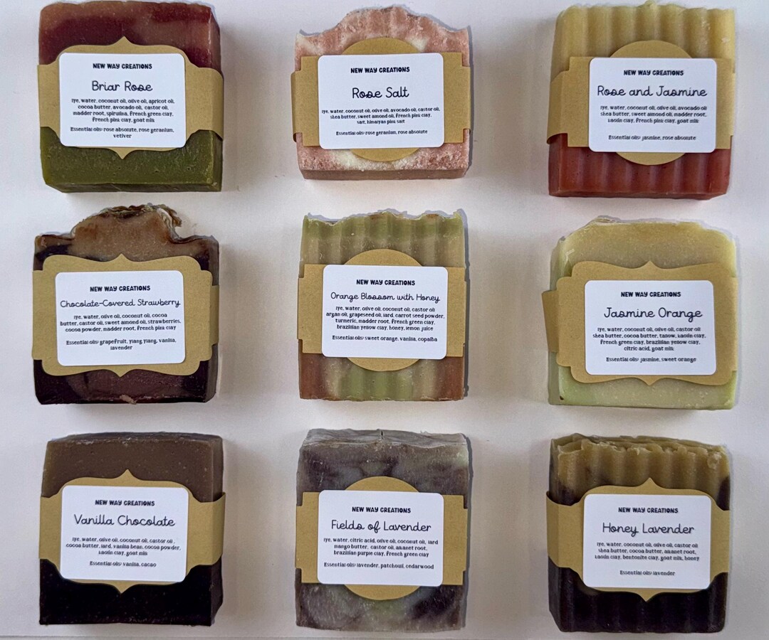 Handmade, Cold-processed Soap Made With All Natural Ingredients ...