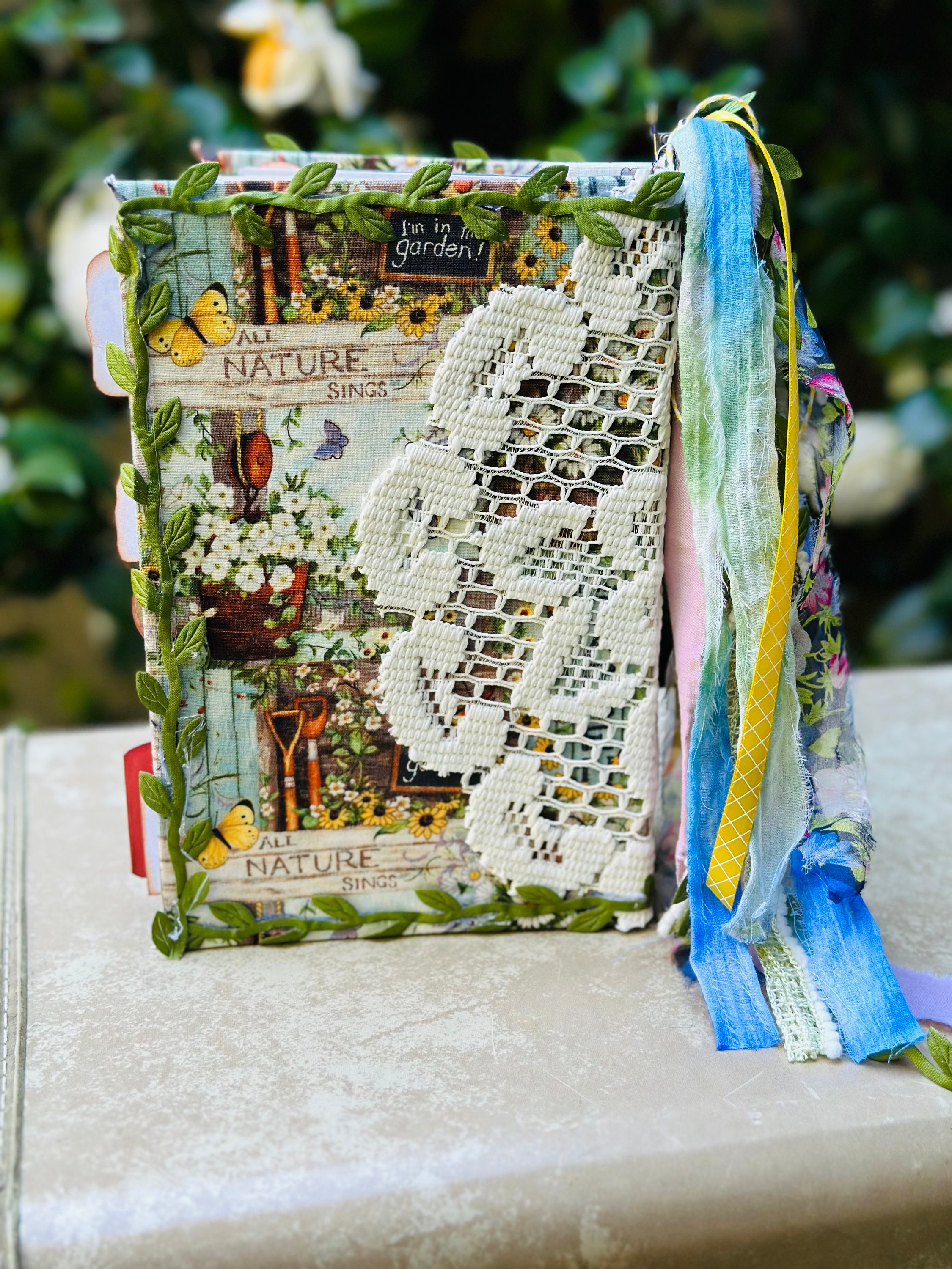 Garden Junk Journal - Etsy