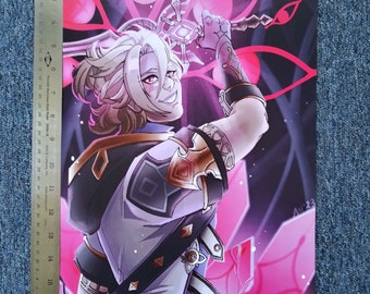 Corrupted Albedo Print