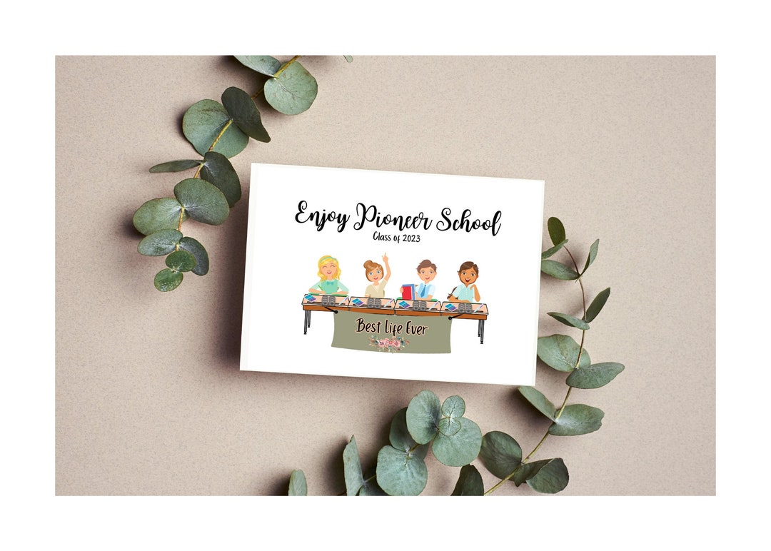 Printable Pioneer School Download Class of 2023/2024 Etsy