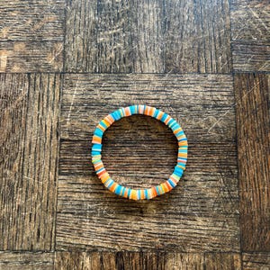 Tropical Smoothie Clay Bead Bracelet