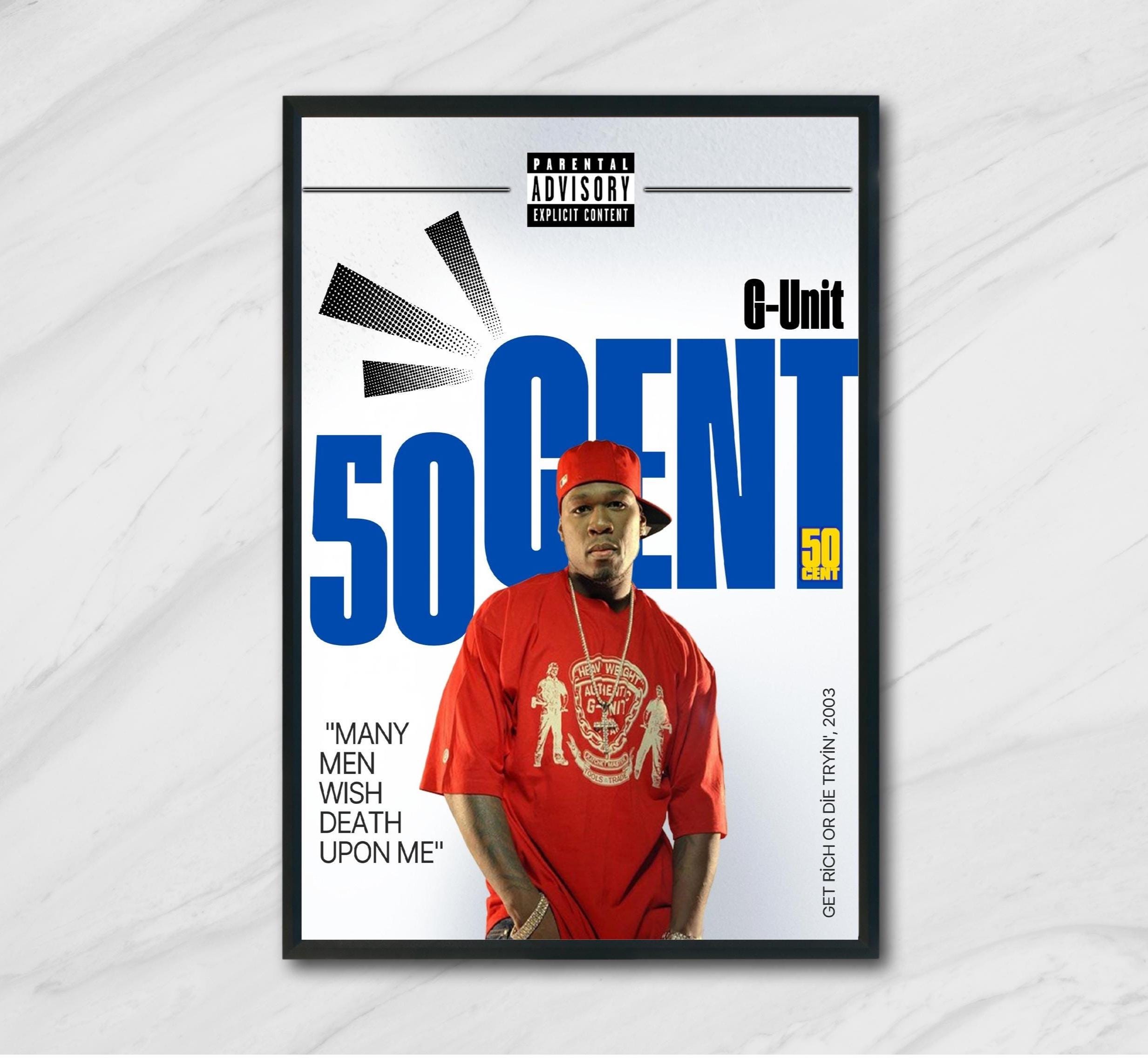 50 Cent Poster - Etsy UK
