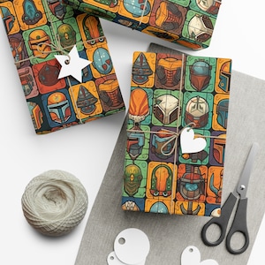 Star Wars themed Gift Wrap Paper