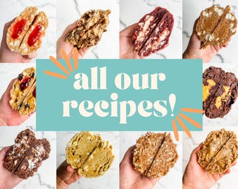 グルメな詰め物クッキーレシピ集｜厚みのあるニューヨークスタイルクッキー（デジタルダウンロード）