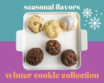 Winter Collection Recipe Bundle | Gourmet Stuffed Cookies | Bakery Gourmet Cookie Recipe | Stuffed Gourmet Cookies | NY Style Cookies