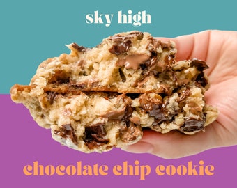 Chocolate Chip Cookie Recipe | Homemade Gourmet Cookie Recipe | Gourmet Cookies | Stuffed Cookies | Cookie Exchange Recipes | Bakery Recipes