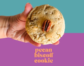 Pecan Biscoff Cookie Recipe | Christmas Stuffed Cookies | Christmas Gourmet Cookie Recipe | Stuffed Gourmet Cookies | NY Style Cookies