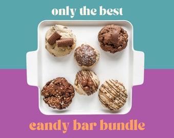 Candy Bar Collection Cookie Recipe Bundle | Candy Bar-Inspired Gourmet Stuffed Cookies | Bakery Gourmet Cookie Recipe | NY Style Cookies