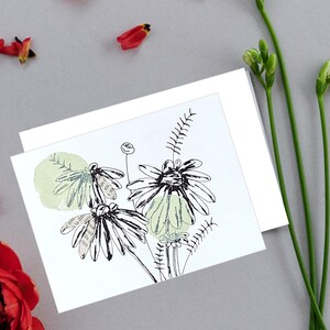 Carte botanique artisanale - carte pour un amoureux de la nature