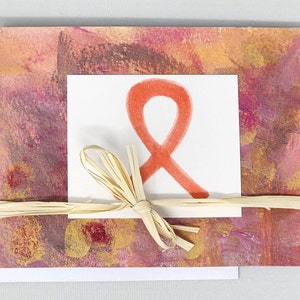 Cancer du sein, personne ne se bat seul, carte faite main, carte de guerrier, baise le cancer, rétablissement rapide, survivant du cancer, ruban rose, carte de sensibilisation