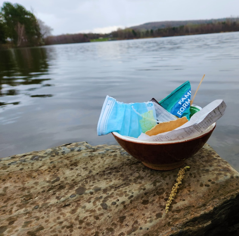 Eco Friendly Card, Upcycled Card, Sustainable, Greeting Card, Handmade