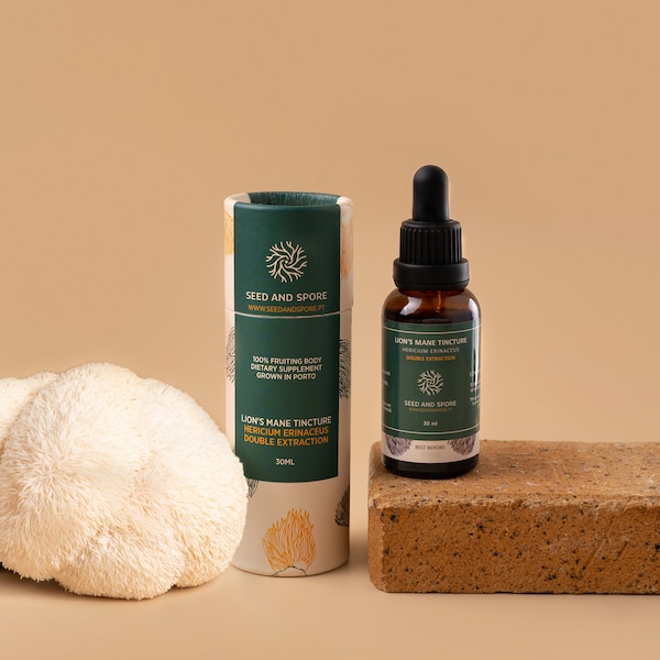 Master Your Mind: Lion’s Mane Mushroom Tincture – 30ml (Double Extraction)