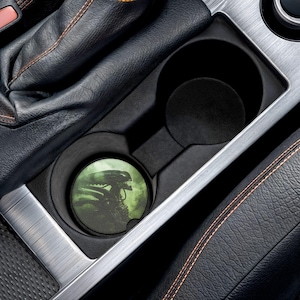 Xenomorph Car Coaster, Alien Soapstone Cup Holder Insert