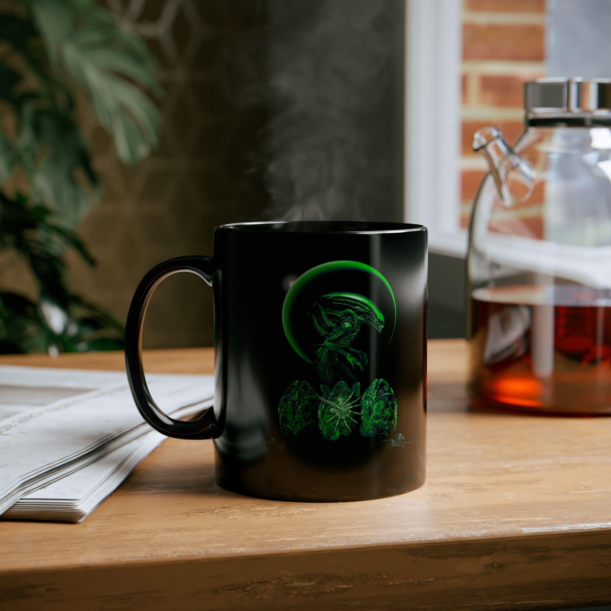 Xenomorph Coffee Mug: Sci-fi Alien Gift, Unique Kitchen Decor - Etsy