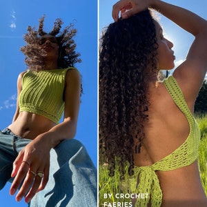 Stella Top Crochet PDF Pattern