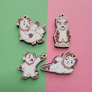 Puppycat Keyrings - bee and puppycat