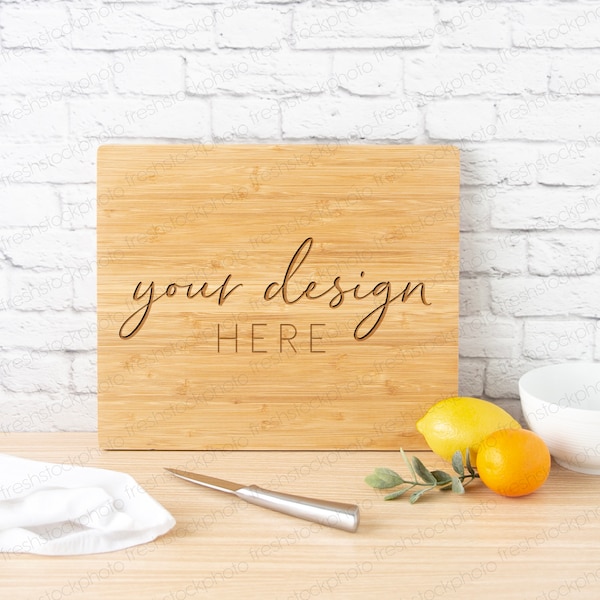 4 x Cutting Board Mockups, Styled Stock Photo Mock-ups, Simple Wooden Mockup, Urban Cutting Board Mockup, JPG Digital Download