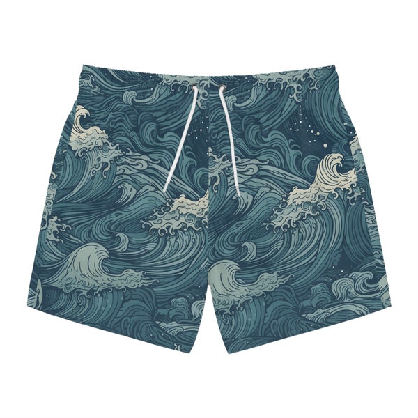 Japanese Swim Trunks Etsy