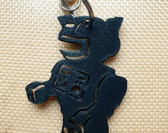 Robot 01001 Keyring Necklace