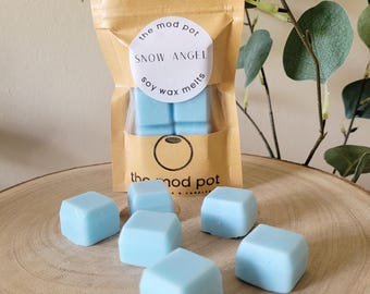Snow Angel Soy Wax Melts, Scented Vegan Wax Melts, 50g Pack, Eco-friendly Gift