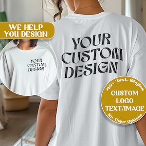 Custom Bella Canvas T-Shirt, Personalized T-shirt,  Custom Unisex Shirts, Custom Logo T-Shirts, Custom Shirt, Custom Photo T shirt